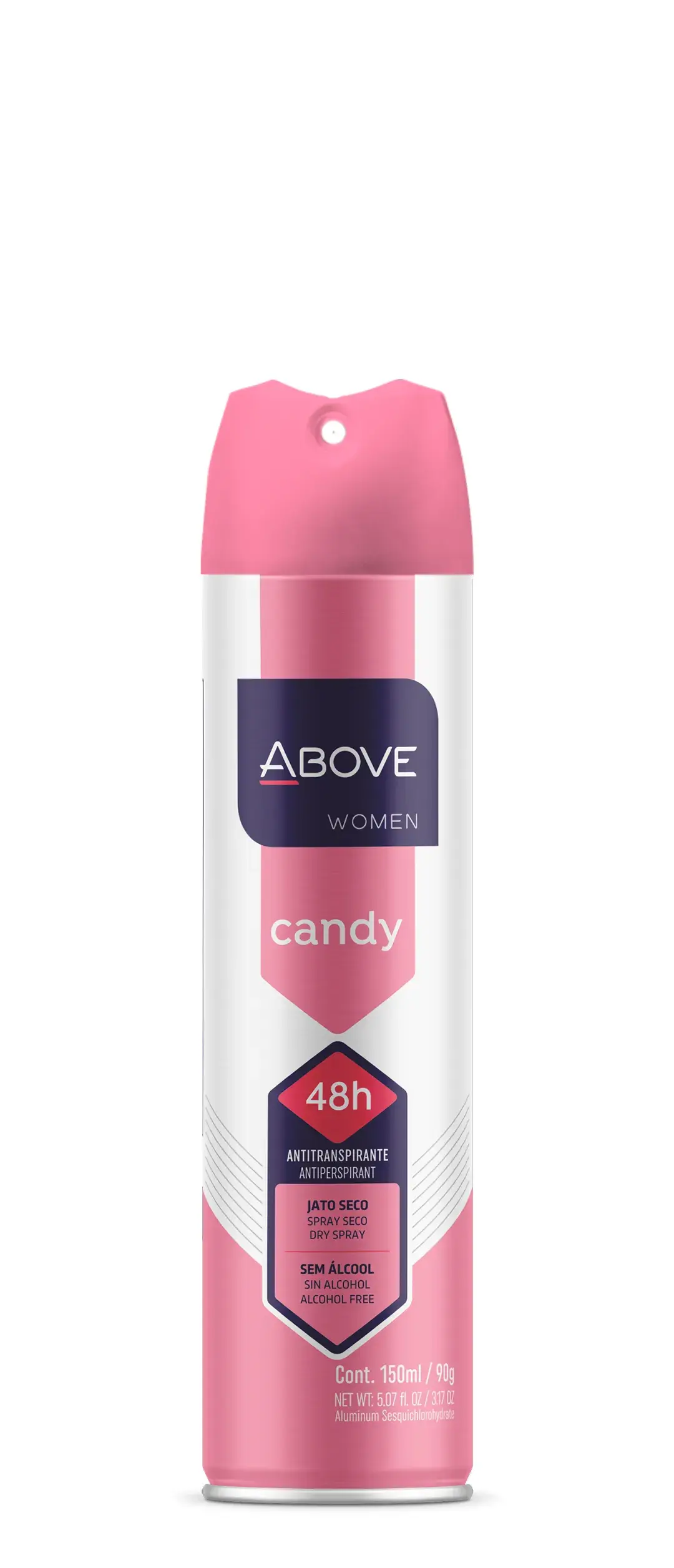 Desodorante Above Women Candy Aerossol Antitranspirante 150ml