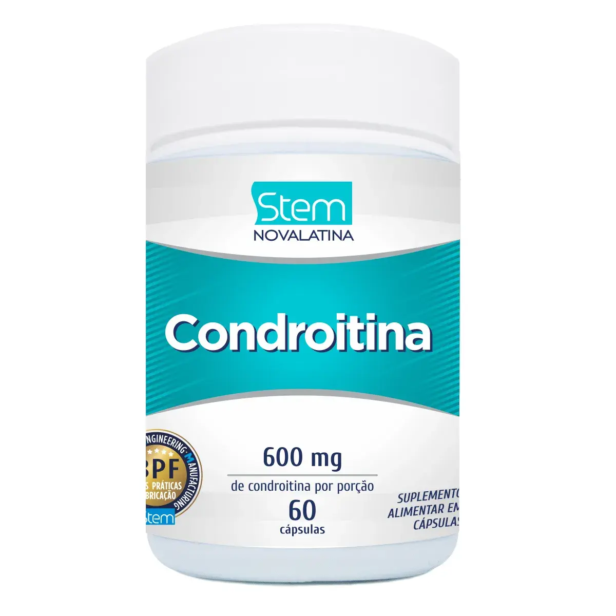 Suplemento Alimentar Stem Condroitina 600mg - 60 Cápsulas