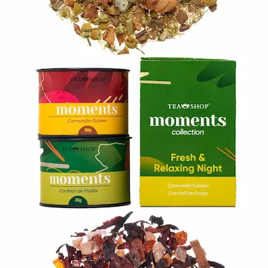Kit de Chás Tea Moments Collection Fresh & Relaxing Night 40g