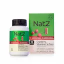 Suplemento Alimentar Natz Cranberry Extrato + Vitamina C e Zinco - 90 Cápsulas
