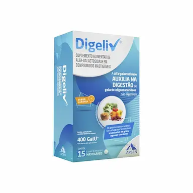 Suplemento Alimentar Digeliv 15 comprimidos