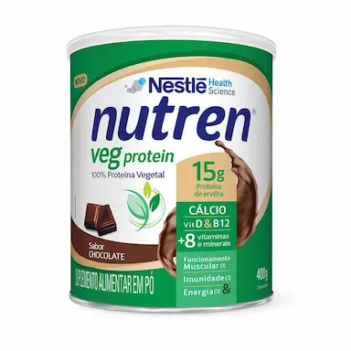 Suplemento Alimentar Nutren Veg Protein Chocolate 400g