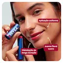 Hidratante Labial Nivea Hidra Color 2 em 1 Vermelho 4,8g