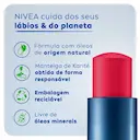 Hidratante Labial Nivea Hidra Color 2 em 1 Vermelho 4,8g