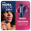 Hidratante Labial Nivea Hidra Color 2 em 1 Violeta 4,8g
