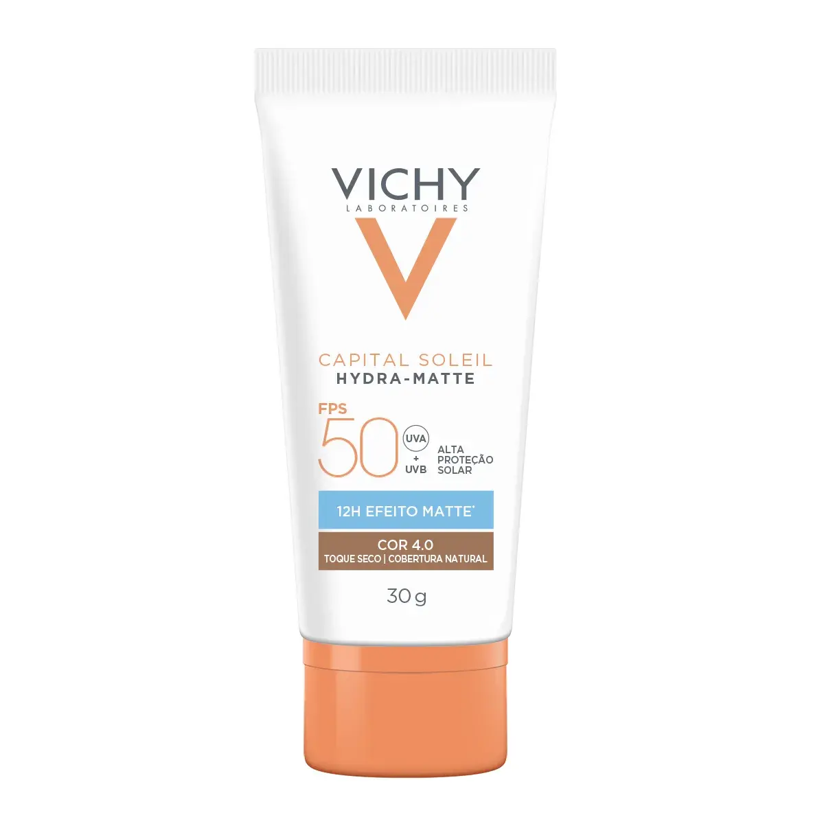 Protetor Solar Facial Vichy Hydra-Matte FPS 50 Cor 4.0 30g