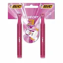 Depilador Bic Comfort 3 Pink - 2 unidades