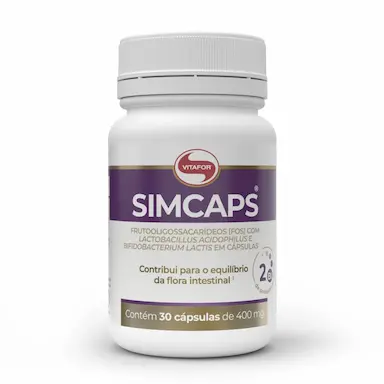 Simcaps 400mg 30 cápsulas