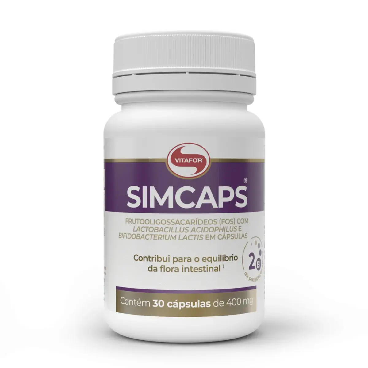 Simcaps 400mg 30 cápsulas
