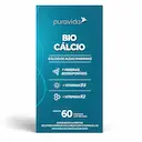 Cálcio 1100mg Puravida Bio Calcio 60 cápsulas