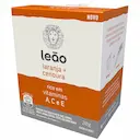 Chá Vitamínico Leão Laranja e Cenoura 10 sachês 20g cada
