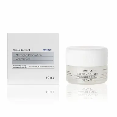 Creme Gel Facial Nutritivo Korres Greek Yoghurt Probiótico 40ml