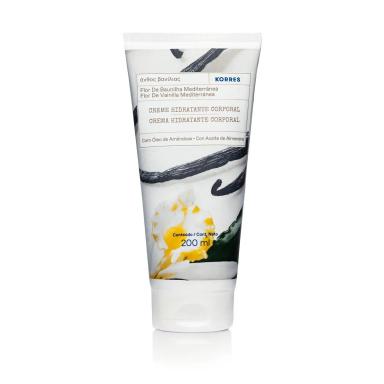 Creme Hidratante Corporal Korres Flor de Baunilha Mediterrânea 200ml
