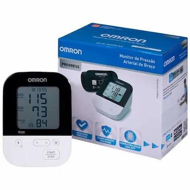 Monitor de Pressão Arterial de Braço Omrom HEM-7156T