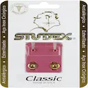 Brinco Antialérgico Studex Classic Rosa Pequeno Dourado - 1 Par
