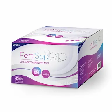 Suplemento Alimentar em Pó FertiSop Q10 60 sachês