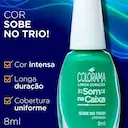 Esmalte Cremoso Colorama Som na Caixa 8ml - Sobe no Trio!