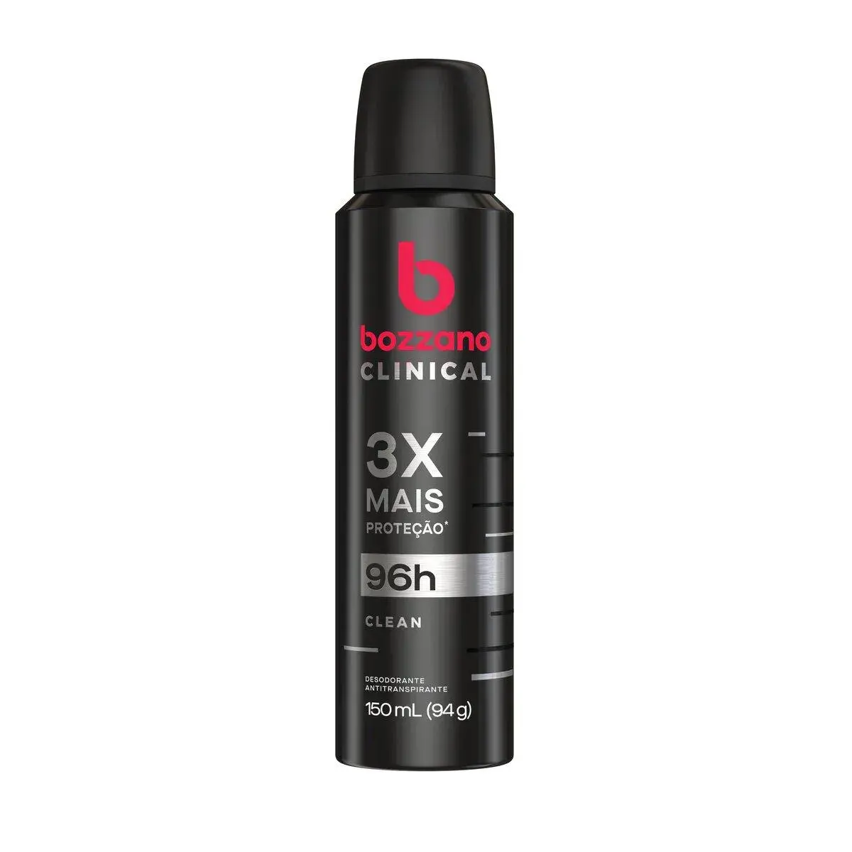 Desodorante Bozzano Clinical Clean Aerosol Antitranspirante Masculino 150ml