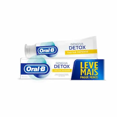 Creme Dental Oral B Gengiva Detox Antitártaro 130g