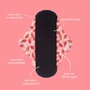 Absorvente Reutilizável Pantys Papaya Fluxo Intenso 1 unidade