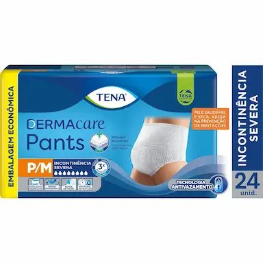 Roupa Íntima Tena Pants Dermacare P/M 24 unidades