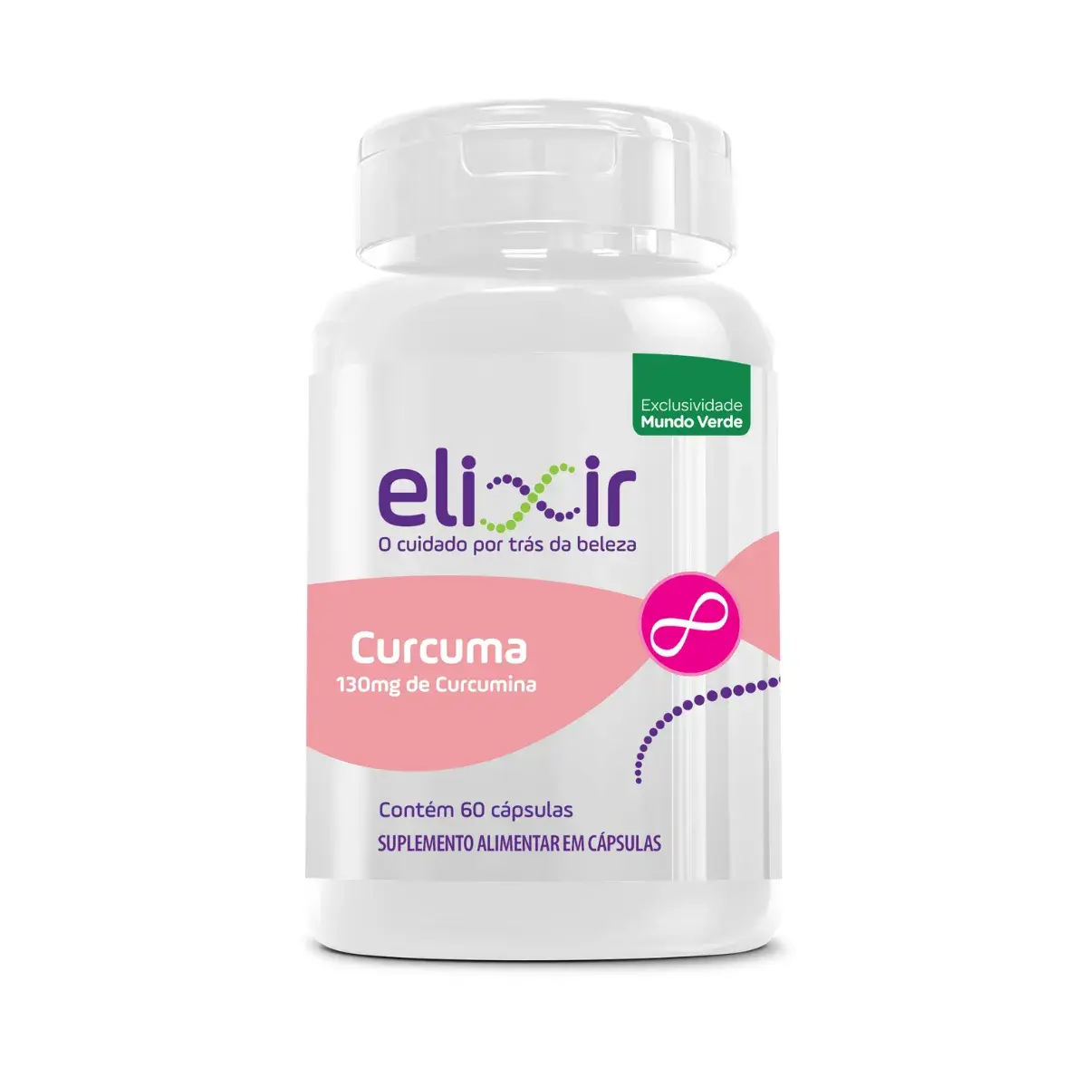 Cúrcuma 130mg Elixir 60 cápsulas