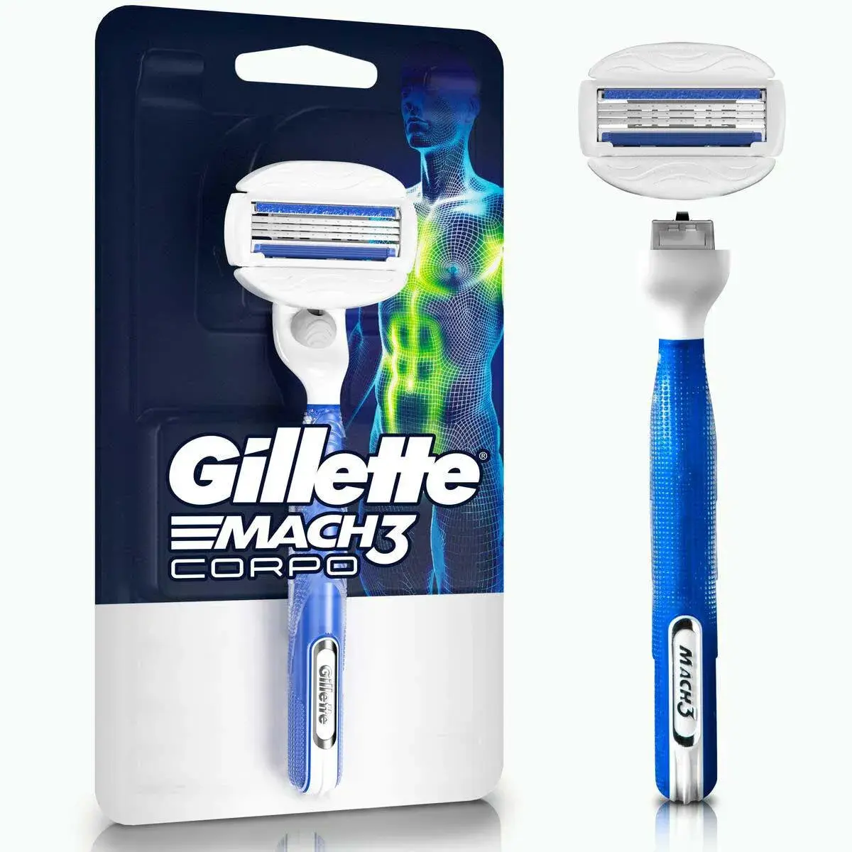 Aparelho de Depilação Gillette Mach 3 Corpo 1 unidade