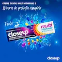Pasta de Dente Closeup Multivitaminas +12 Benefícios Fresh 85g