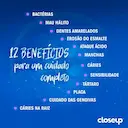 Pasta de Dente Closeup Multivitaminas +12 Benefícios Fresh 85g