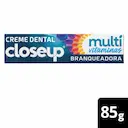Pasta de Dente Closeup Multivitaminas +12 Benefícios Branqueador 85g