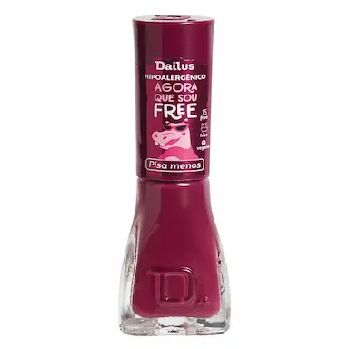 Esmalte Cremoso Dailus Hipoalergênico Agora que Sou Free 8ml - Pisa Menos