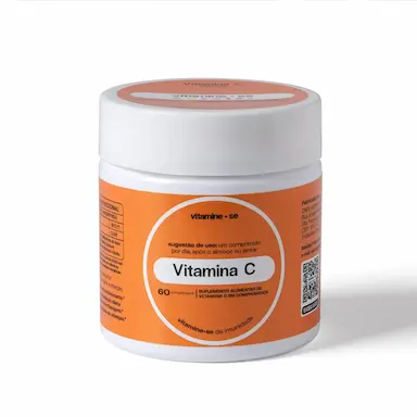 Vitamina C 500mg Vitamine-se 60 comprimidos