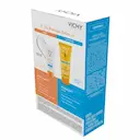 Kit Vichy Protetor Solar Corporal Idéal Soleil Hydra Soft FPS 50 200ml + Facial Capital Soleil Hydra-Matte FPS 50 30g