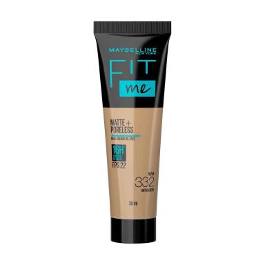 Base Líquida Maybelline NY Fit Me Matte FPS 22 30ml - 332 (Antiga B220)