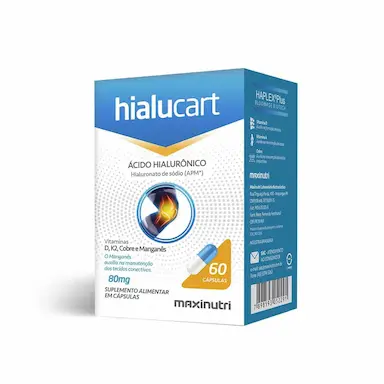 Suplemento Alimentar Hialucart Maxinutri 60 cápsulas