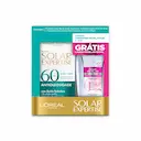 Kit L'Oréal - 1 Protetor Solar Facial Expertise Antioleosidade FPS 60 40g + 1 Água Micelar 100ml