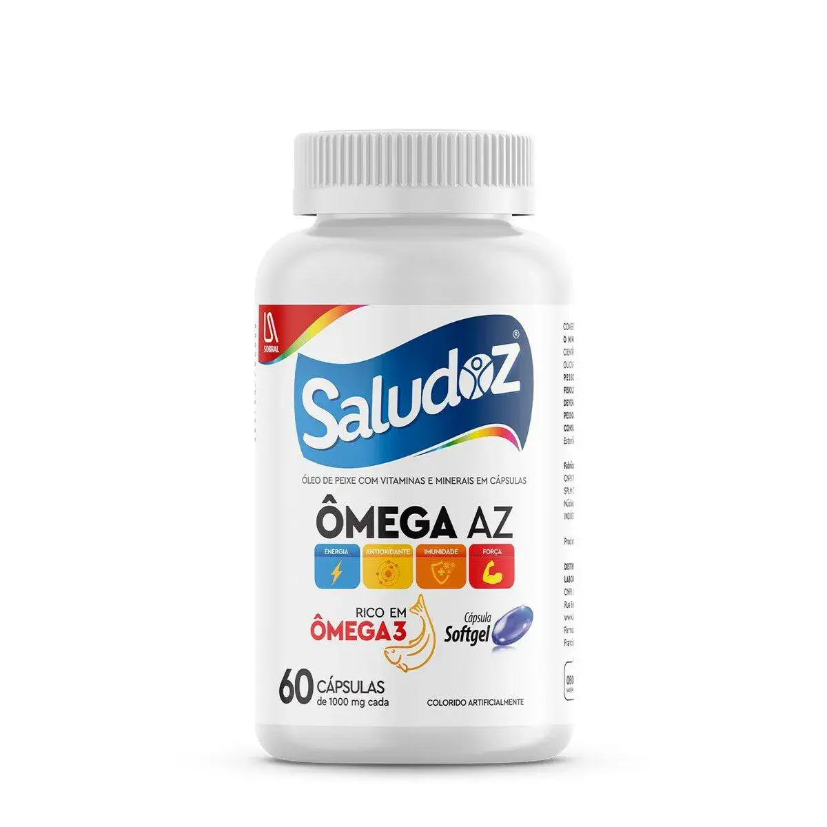 Ômega AZ Saludoz Sobral 60 Cápsulas