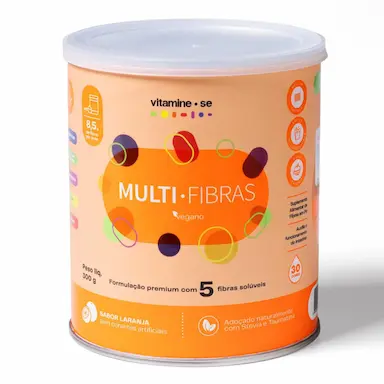 Multi-Fibras Vegano Vitamine-se Laranja 300g