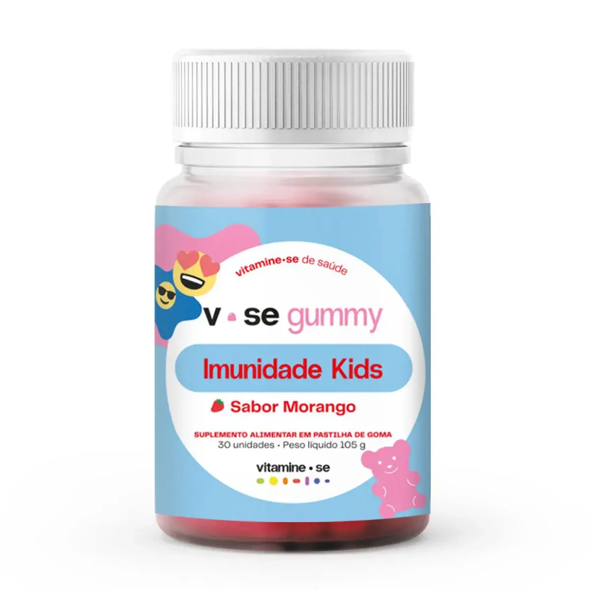 Suplemento Alimentar Infantil Vitamine-se Gummy Imunidade Kids 30 gomas