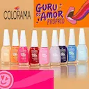 Batom Líquido Vult We Love Tent 2 em 1 com Fixador Cor Contatinho com 4ml Esmalte Cintilante Colorama Guru do Amor Próprio 8ml – Date Comigo Mesma 