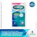 Corega Tabs Limpeza 3 Minutos 6 Pastilhas