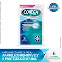 Corega Tabs Branqueador 6 Pastilhas