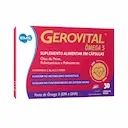 Ômega 3 Gerovital 30 cápsulas