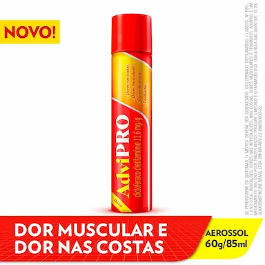 AdviPRO Diclofenaco Dietilamônio 11,6mg/g Spray 85ml