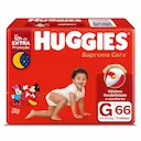 Fralda Huggies Supreme Care Unissex G - 66 unidades