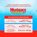 Fralda para Piscina Huggies Little Swimmers G/XG - 10 unidades