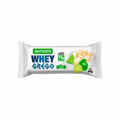 Barra Whey Grego Nutrata Torta de Limão 40g