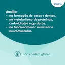 Suplemento Alimentar bwell Di-Magnésio Malato 500mg 60 cápsulas