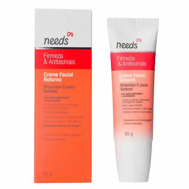 Creme Facial Noturno Needs Firmeza e Antissinais 50g