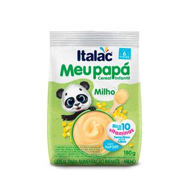 Cereal Infantil Italac Meu Papá Milho 180g